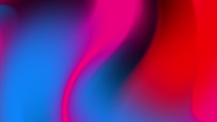 Wall Mural - A vibrant abstract blend of blue, pink, and purple hues, creating a fluid, artistic composition.