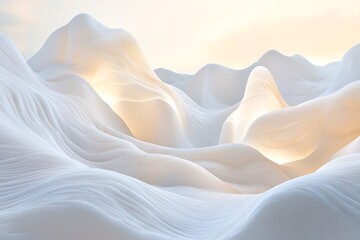 Wall Mural - background with desert