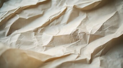 Poster - Vintage Crumpled Paper Texture Background for Creative Projects