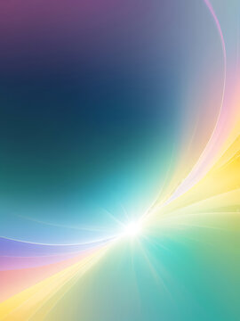 Hyber realistic photo of A holographic pastel-colored gradient sphere in green, and yellow,abstract, illustration, vector, modern,
