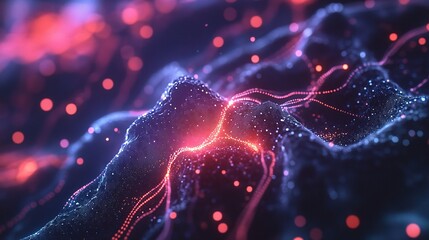 Poster - Abstract Neural Network Visualization with Data Interconnections