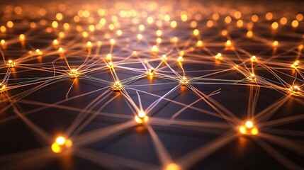 Poster - Digital Technology Communication Concept Background for Future Use
