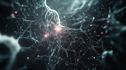 Poster - Abstract Visualization of Science and Technology Presentation Template