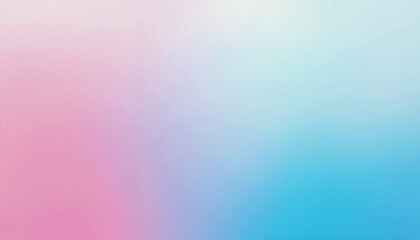 Canvas Print - soft pastel gradient background with pink and blue colors