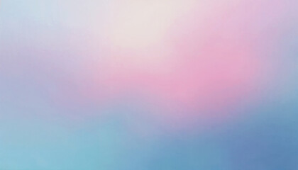 Fototapete - Soft pastel gradient background with pink and blue colors