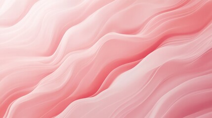 Poster - A soft pink gradient background with faint heart shapes, perfect for Valentine Day designs.