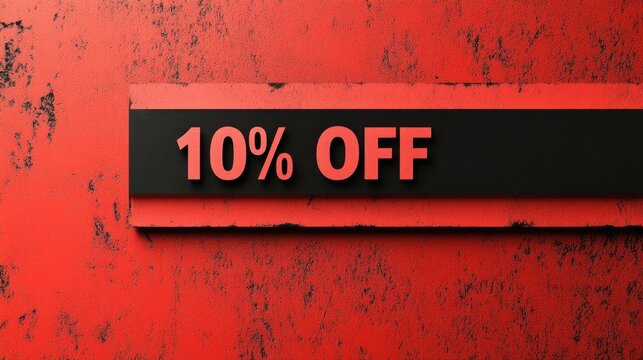 A clean and simple SALE banner with 