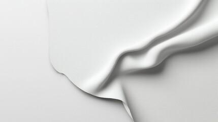 Poster - Captivating Abstract Monochrome Texture with Flowing Organic Shapes and Elegant Curves