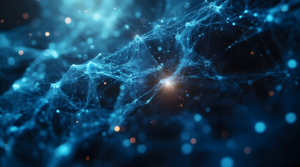 Poster - Abstract Network Visualization of Digital Connections and Data Flow