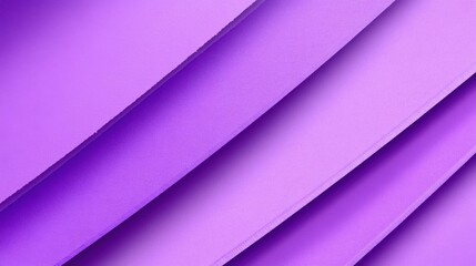 Poster - Abstract layers of smooth purple shades creating a modern and elegant background.
