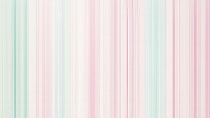 Poster - Elegant striped pattern featuring soft pastel hues capturing a serene and soothing ambiance for decor ideas. Generative AI