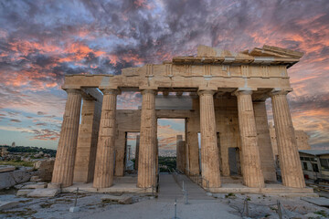 Wall Mural - The Acropolis Hill view in Athens