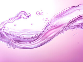 Poster - Dynamic water flowing abstract art studio setting fluid motion close-up view captivating color play