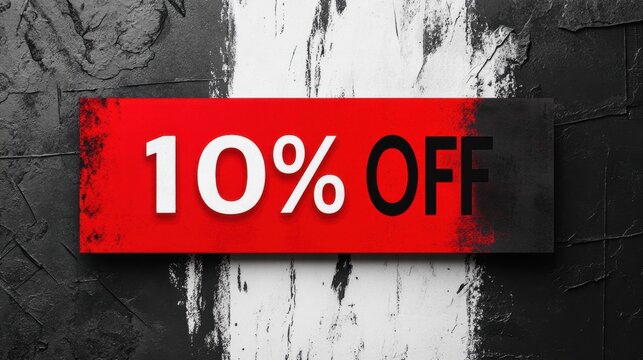 A stylish SALE banner with bold 