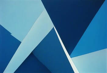 Poster - Captivating Abstract Blues in High Definition