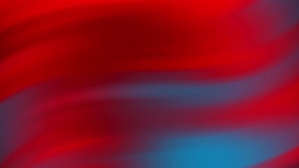 Wall Mural - Abstract red background with flowing waves creating a dynamic and vibrant visual effect.