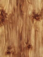 Fototapete - Rustic Oak Wood Texture with Natural Grain and Knots for Vintage Design : Generative AI