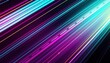© Diclonius - Vibrant Neon Light Streaks on Dark Background