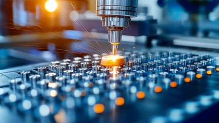 Poster - High-Tech Automated Precision Machinery for Close-Up Telephoto Shots