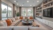 © master2d - modern american suburban family room