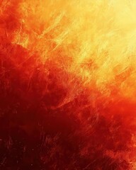 Poster - A fiery red-orange abstract background, with a dynamic gradient ombre, rough noise, and grain textures, exudes energy and vibrancy suitable for marketing purposes.