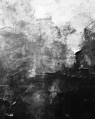 Poster - Explore the raw and artistic quality of abstract rough canvas texture with muted grey and charcoal tones, perfect for creating bold and one-of-a-kind designs.
