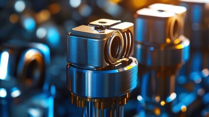 Poster - Modern Equipment in a Soft Light Working Environment