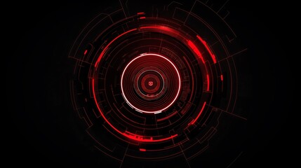 Fototapete - futuristic technology background cyber tech wallpaper
