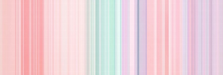 Aufkleber - Colorful striped pattern of pastel shades creating a soothing and vibrant visual experience in bright lighting. Generative AI