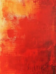 Aufkleber - Vibrant Abstract Red and Orange Textured Background with Expressive Brush Strokes : Generative AI