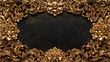 © PP Picture - An ornate golden border design in Thai Style, Entrepreneur career classic.