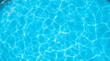transparent Blue Water with Ripples, Splashes, Bubbles, and Sunlit Waves – Abstract Summer Banner Background, water texture, abstract background, copy space