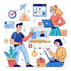 Aufkleber - Designers transform sketches into dynamic interfaces using technology and collaboration