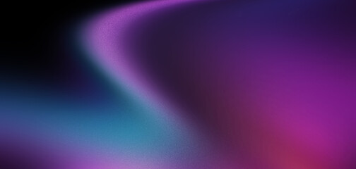 Wall Mural - abstract background blue purple gradient light streaks grainy texture art design mood atmosphere