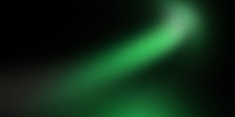 Wall Mural - abstract background green gradient light streaks grainy texture art design mood atmosphere