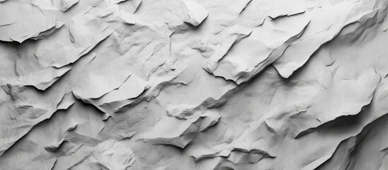 Poster - Textured gray plaster wall surface ideal for interior design and architectural rendering applications