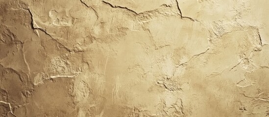 Poster - Textured light brown decorative wall with unique patterns perfect for interior design and stylish home decor projects