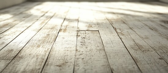 Poster - Textured abstract background of weathered wooden floorboards ideal for design projects and creative visual presentations