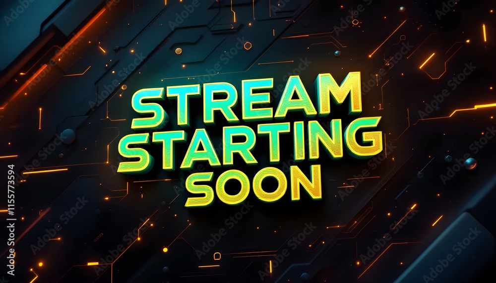 Twitch Stream Offline Screen overlay Design for Gaming Channels Stock ...