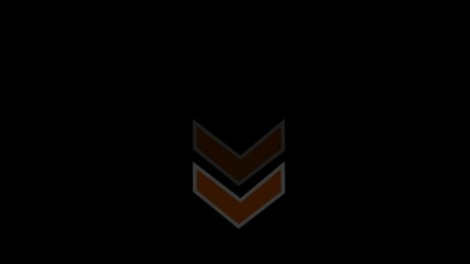 Poster - Swipe arrow icon animation with looping directional arrow line.