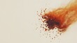 © irawan - Brown powder explosion against a light background