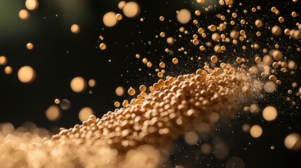 Poster - Aero Dispersion of Advanced Particles in Sustainable Production with Copyspace for Text Integration