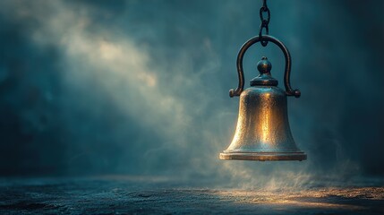 Wall Mural - Ancient Hanging Bell:  A Mystical, Spiritual Image