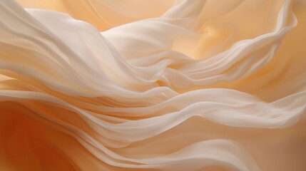 Poster - Flowing drapery fabrics studio setting high-resolution textures soft lighting artistic composition divine harmony concept