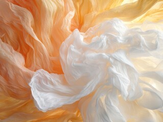 Poster - Dynamic flow of divine essence in high-resolution textures abstract art studio setting close-up view