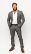 © Expressive Pixel S - Stylish Men in Suits Making Confident Gestures