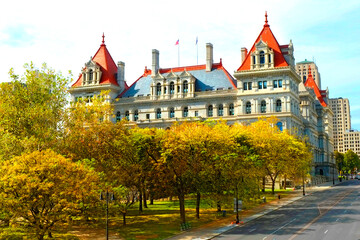 Wall Mural - State Capitol Building Statehouse Albany New York NY Capital