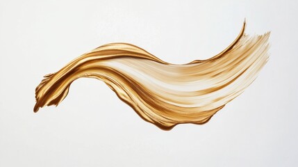 Poster - Dynamic brush stroke artwork studio digital art contemporary close-up creative expression
