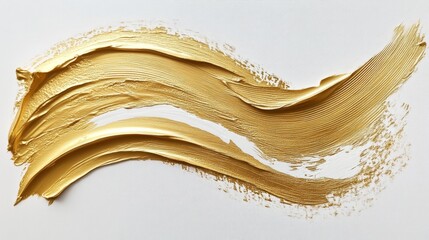 Poster - Artistic brushstroke studio photograph creative space close-up texture exploration