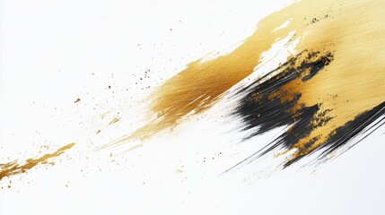 Poster - Dynamic abstract art composition studio visual artwork creative environment close-up modern aesthetic